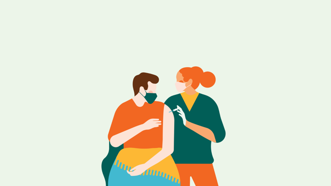 Over 70% of our patients and 80% of our staff vaccinated